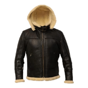 B3-Black-Bomber-Real-Shearling-Leather-Jacket-Removable-Hooded-Back-