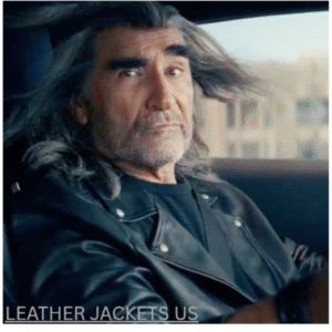 Super Bowl Eugene Levy Leather Jacket